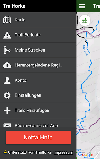 Trailforks Screenshot