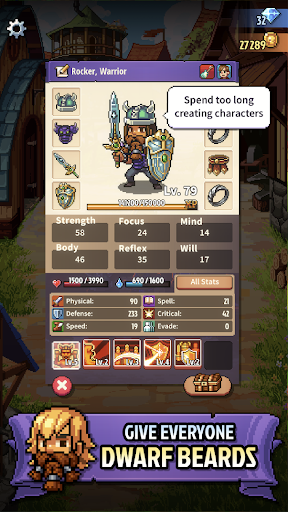 Captura de pantalla de Knights of Pen and Paper 3 RPG