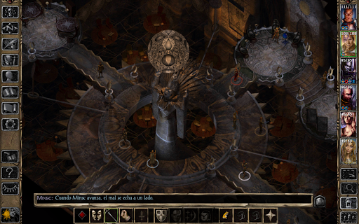 Captura de pantalla de Baldur's Gate II