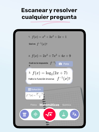 Captura de pantalla de Homework AI - Math & Essay App