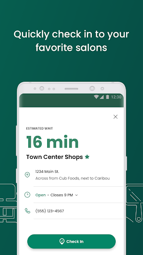 Great Clips Online Check-in Screenshot