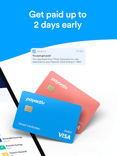 Captura de pantalla de Payactiv