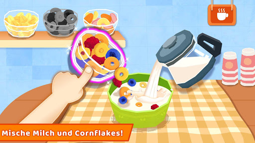 Zubereitung des Frühstücks Screenshot
