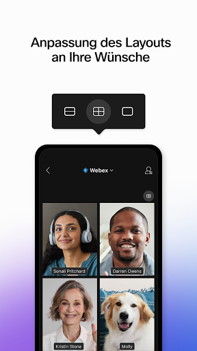 Webex Meetings Screenshot