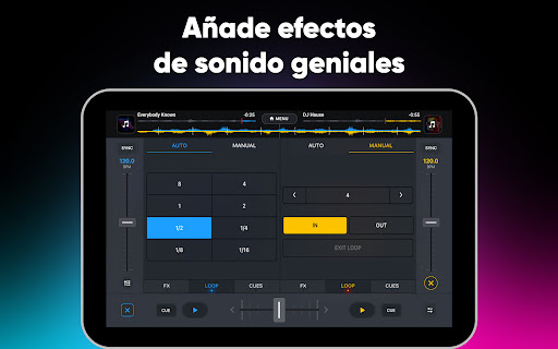 Captura de pantalla de Dj it! - Mezclador de música