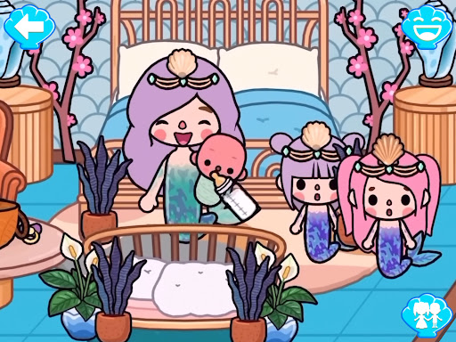 Captura de pantalla de Mermaid Games: Princess Salon