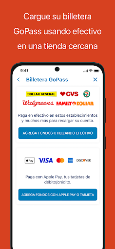 Captura de pantalla de GoPass ®