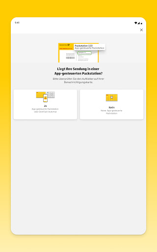 Post & DHL Screenshot
