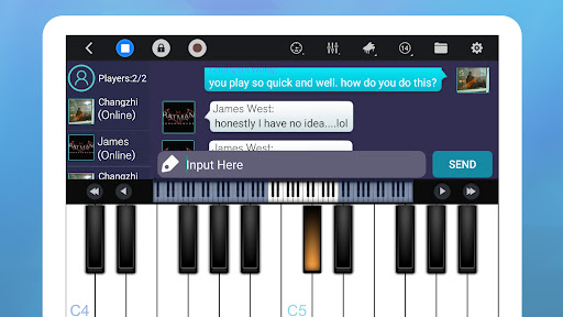Captura de pantalla de Perfect Piano