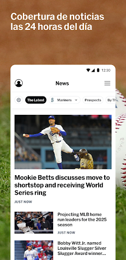 Captura de pantalla de MLB
