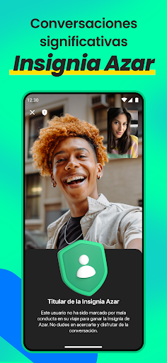 Captura de pantalla de Azar - Video Chat & haz amigos