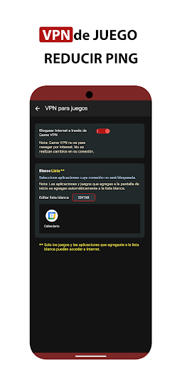 Captura de pantalla de Game Booster VIP-SIN LAG Y GFX