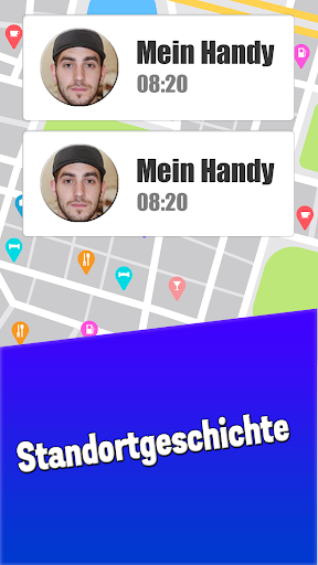 Mobiler Ortungsgerät Screenshot