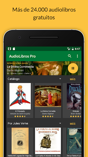 Captura de pantalla de AudioLibros