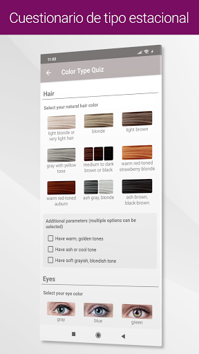 Captura de pantalla de Show My Colors: Color Palettes