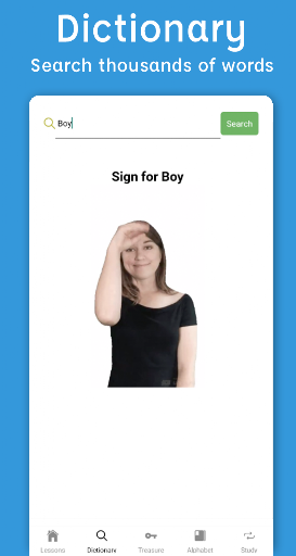 Sign Language ASL Pocket Sign Screenshot