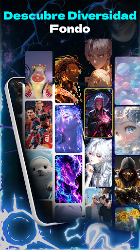 Captura de pantalla de Fondos de Pantalla Animados
