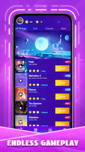 Captura de pantalla de Juego Magic Piano Music