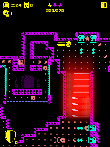 Captura de pantalla de Tomb of the Mask: Juego Retro