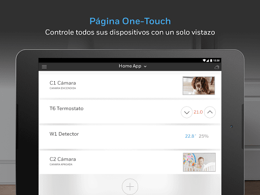 Captura de pantalla de Resideo - Smart Home