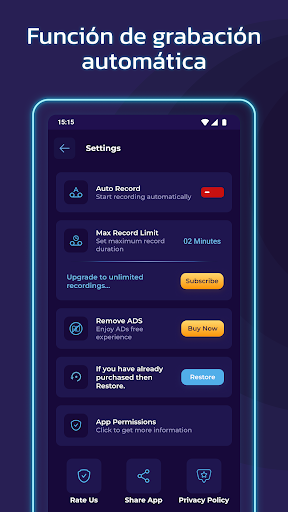 Captura de pantalla de Amplificador de sonido y voz