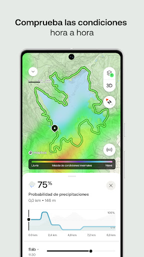 Captura de pantalla de AllTrails: Senderismo Trekking