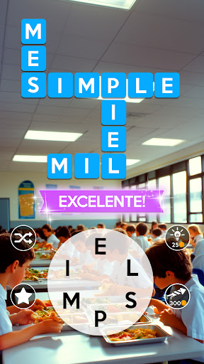 Captura de pantalla de Wordscapes