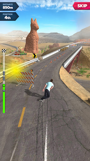 Captura de pantalla de Downhill Race League