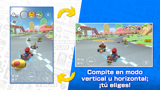 Captura de pantalla de Mario Kart Tour