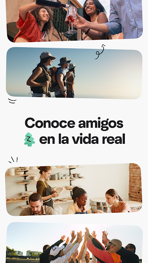 Captura de pantalla de Meetup: eventos locales