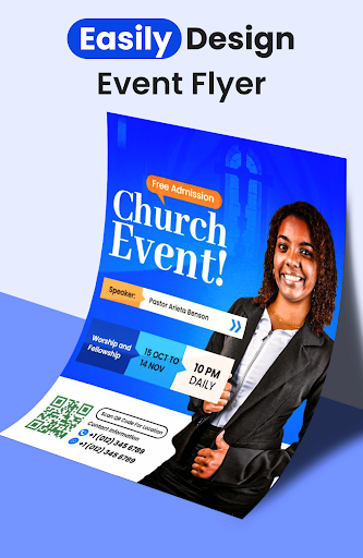 Captura de pantalla de Flyer Maker, Poster Maker