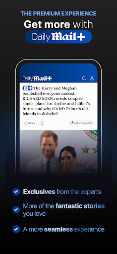 Daily Mail: Breaking News Live Screenshot