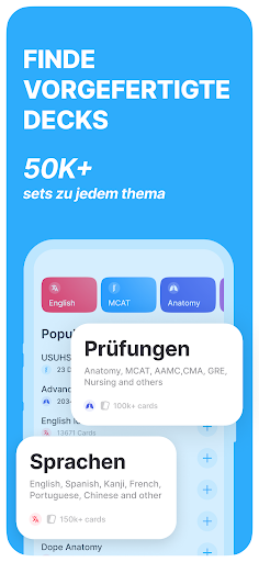 Noji: Vokabel Karteikarten Screenshot