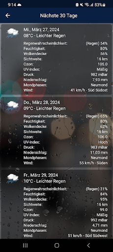 Wetter - Wetter in Echtzeit Screenshot