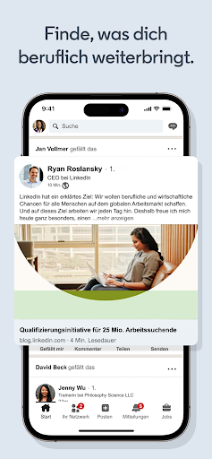 LinkedIn: Business-Netzwerk Screenshot