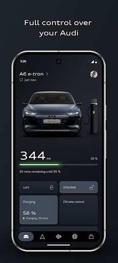 myAudi screenshot