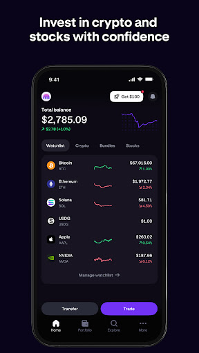 Kraken: Buy Crypto & Stocks screenshot