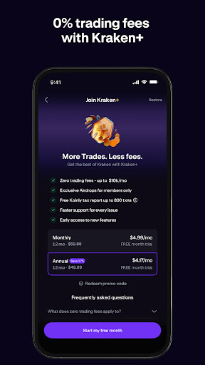 Kraken: Buy Crypto & Stocks screenshot