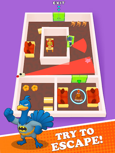 Captura de pantalla de Turkey Escape: Farm Breakout!