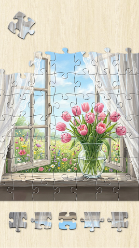 Slow Living Jigsaw Puzzle game screenshot