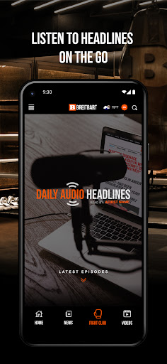 Captura de pantalla de Breitbart