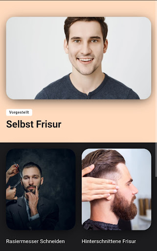 Herren Frisuren App Screenshot