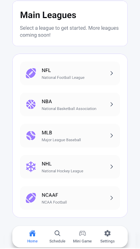 Live Scores : NFL NCAA NBA MLB screenshot