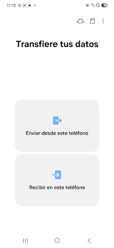 Captura de pantalla de Samsung Smart Switch Mobile