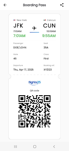 Captura de pantalla de Flight Tracker - Flights25