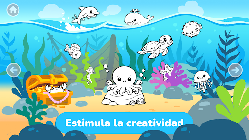 Captura de pantalla de Bumi Lumi: Colorear Bebés 2-4