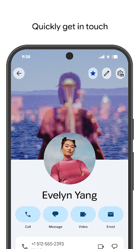 Captura de pantalla de Contactos