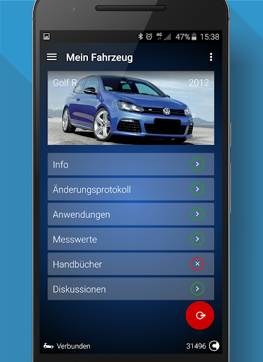 OBDeleven VAG Autodiagnose Screenshot