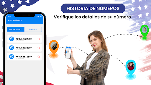 Captura de pantalla de Localizadora de números