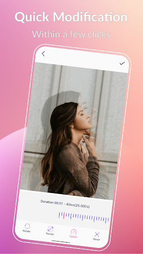 Captura de pantalla de Creador y editor de GIF Pro
